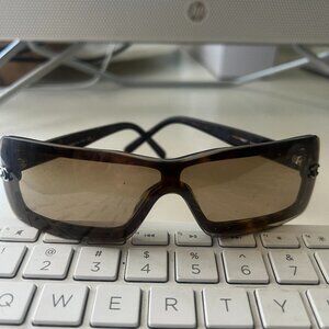 Chanel Vintage 90's sunglasses brown.